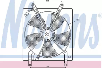 Ventilator răcire motor